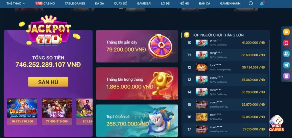 Bàn chơi Poker tại OKVIP